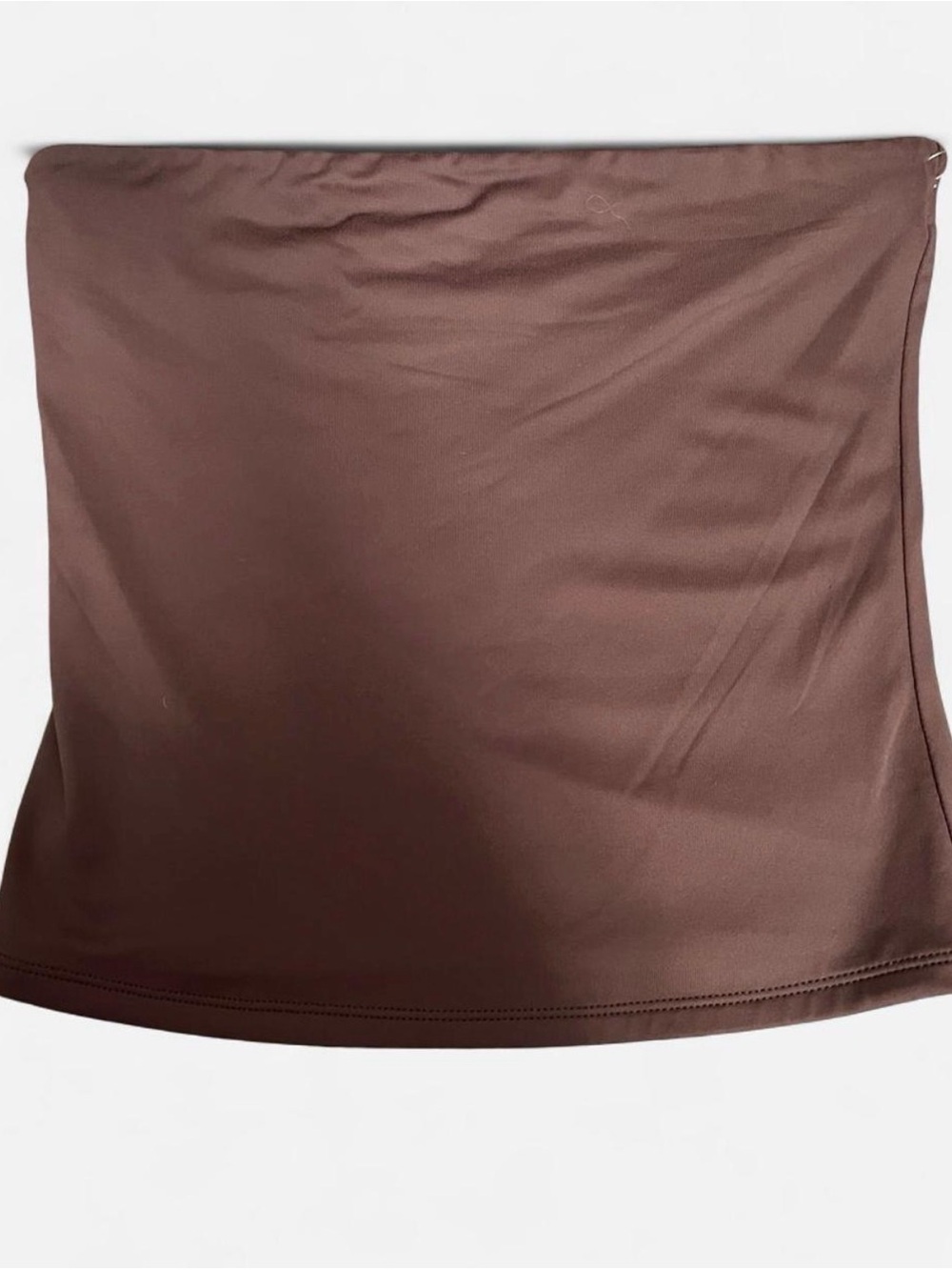 Brown tube top